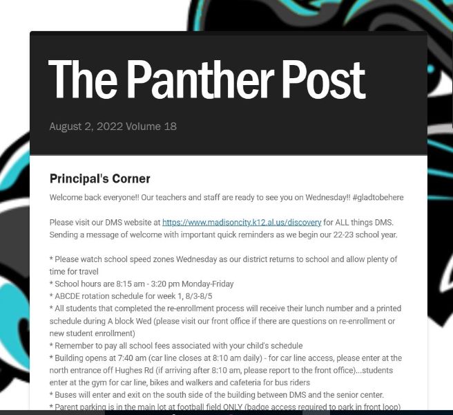  The Panther Post