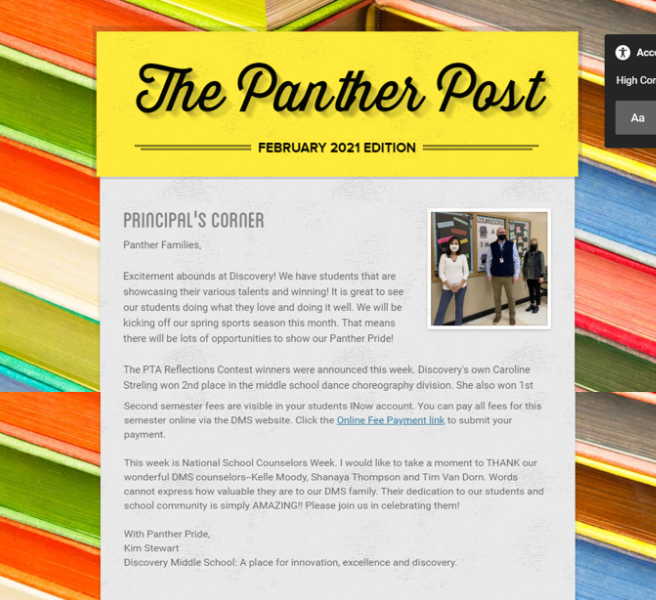 DMS February Newsletter