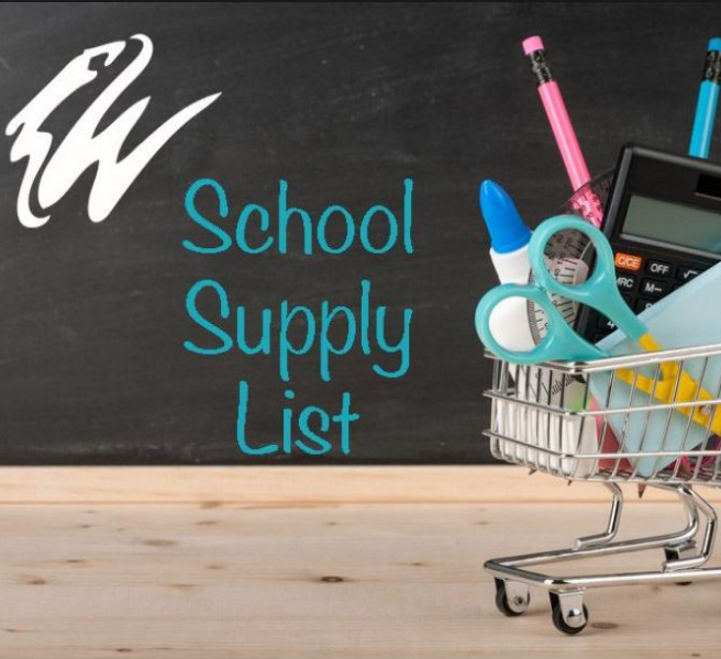  School Supply List