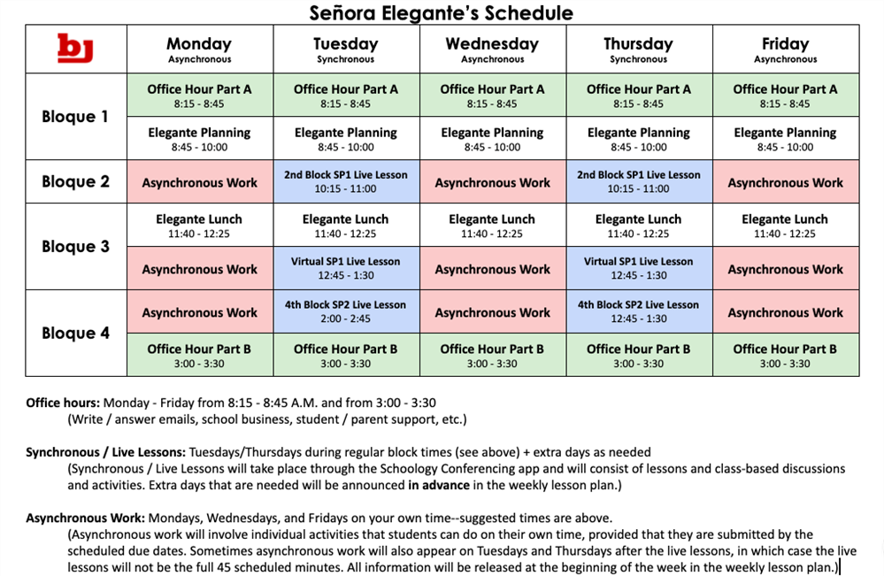 elegante-johnna-online-teaching-schedule