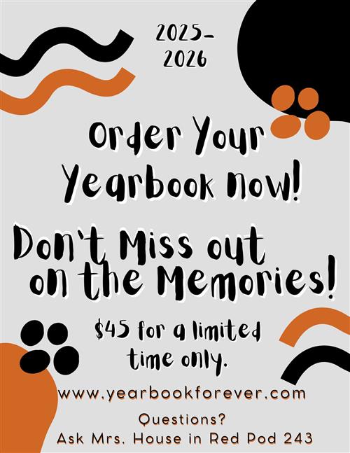 Yearbook Sales Flyer