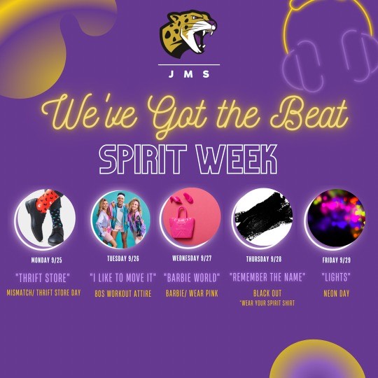  spirit week dress up days