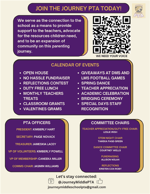 journey pta announcement