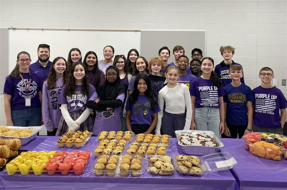 S2S Members at Breakfast for Military Kids