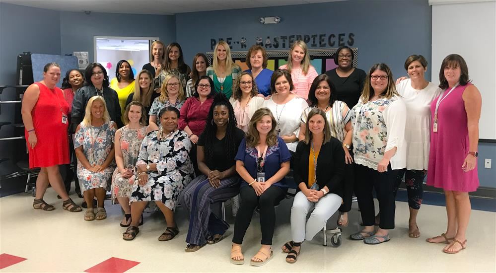 PreK teacher group Photo