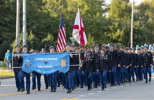 Parade start