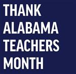 Image of Thank Alabama Teachers Month