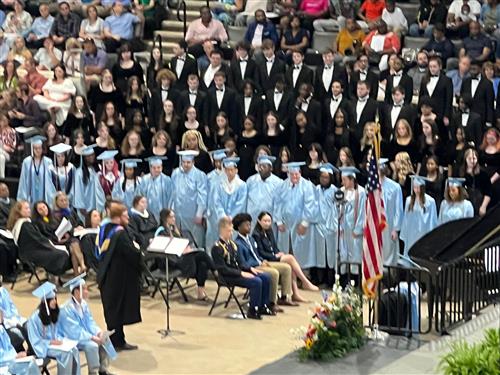 JC grads join classmates in choir performance 