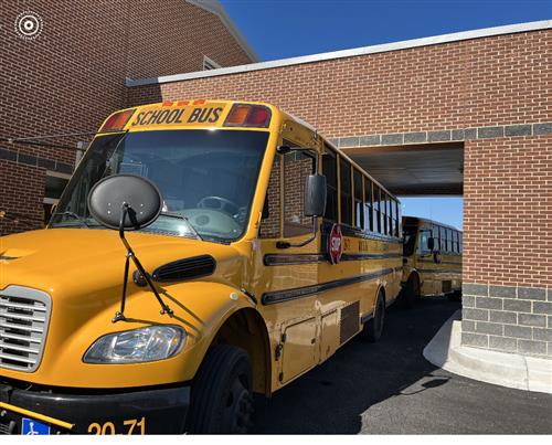 SPED bus at dropoff