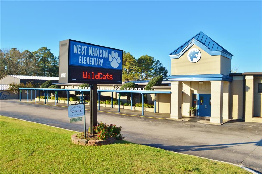  outside photo of west madison elementary building